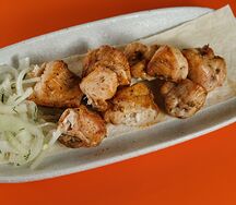  Шашлычок из филе курочки