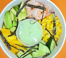 Поке с креветкой