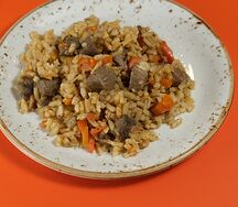 Плов с бараниной 