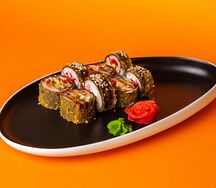 Темпура-ролл с лососем