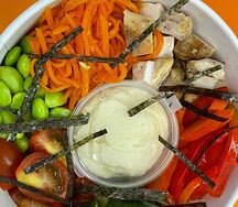 Поке с курочкой мини