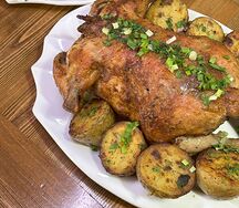 Курочка на углях