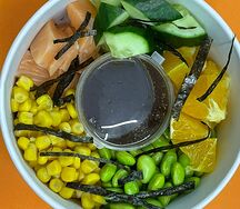 Поке с лососем