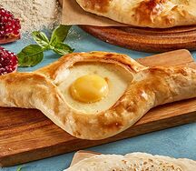Хачапури по-аджарски большой