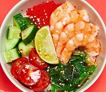 Поке с креветкой