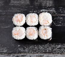 Хосомаки с креветкой