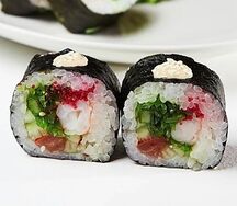 Ролл Поке с креветкой