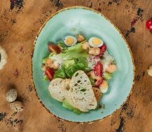 Цезарь с креветками