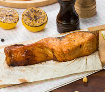 Сёмга на углях