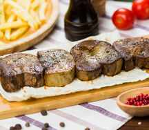 Шашлык из говяжьего языка