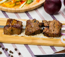 Шашлык из говяжьей вырезки