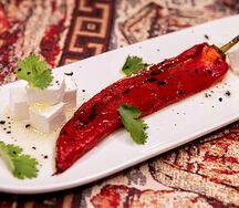 Печёный перец рамиро с сыром