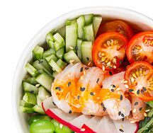 Поке с креветкой