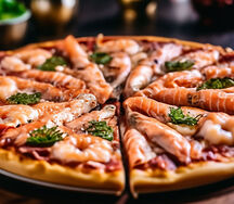 С морепродуктами