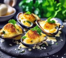 Мидии в створке