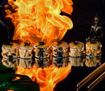 Лосось-манго