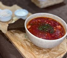 Борщ из говядины
