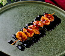 Шашлычок из креветок в соусе Терияки