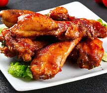 Крылышки куриные жареные