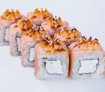 Ролл Филадельфия запеченная