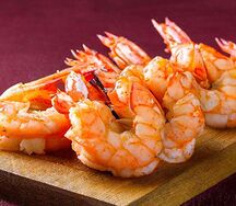 Креветки королевские жареные