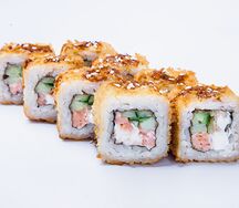 Ролл Темпура с лососем