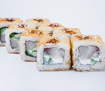 Ролл Темпура с окунем