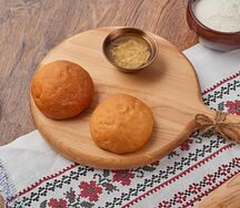 Пампушки с чесноком