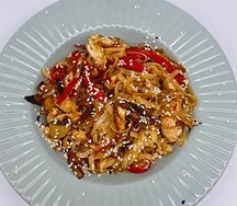 Удон с курицей