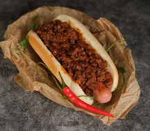 Ход-дог Чили со свининой и говядиной