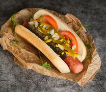 Ход-дог Чикаго с курицей