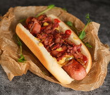 Ход-дог Нью-Йорк с курицей