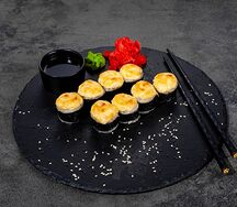Запеченный с курицей