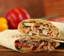 Шаурма Макси с курицей на углях