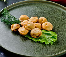 Пельмени жареные с говядиной 10 штук