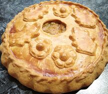 Пирог с капустой и яйцом
