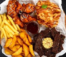 Тарель закусок