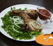 Шашлык на ребре с лавашом