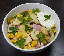 Салат Грибной