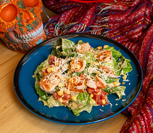 Цезарь по-мексикански с креветкой