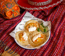 Тако с креветкой