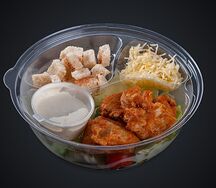 Салат Цезарь с курицей