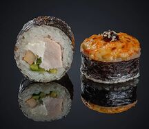 С копченой курицей