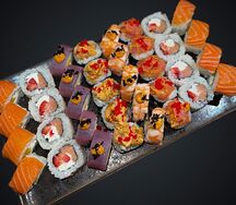 Сет Fish & Fruit и три соевых соуса