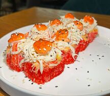 Запеченный с крабом
