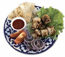 Шашлык из курицы