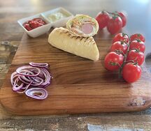 Хот-дог в лаваше мини