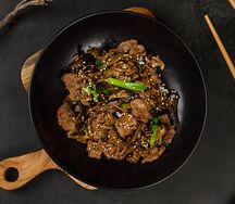 Свинина с баклажанами