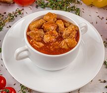Гуляш из свинины