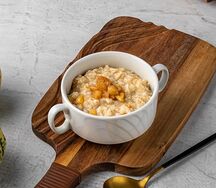 Каша овсяная постная с изюмом